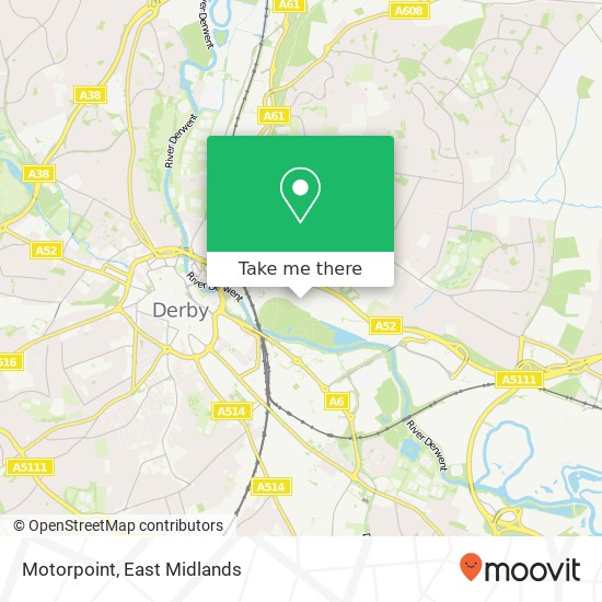 Motorpoint map