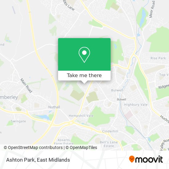 Ashton Park map