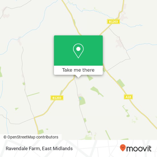 Ravendale Farm map