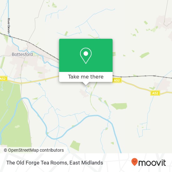 The Old Forge Tea Rooms map