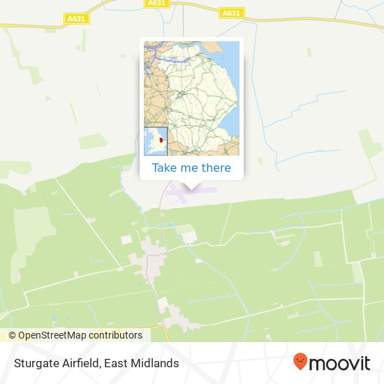 Sturgate Airfield map