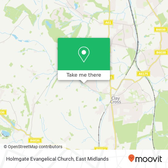 Holmgate Evangelical Church map