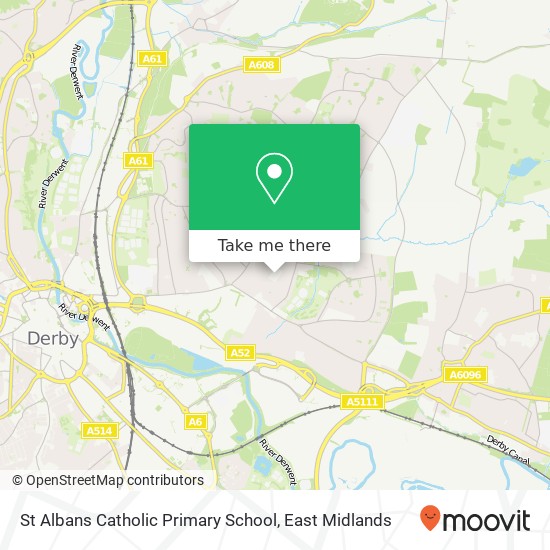 St Albans Catholic Primary School map