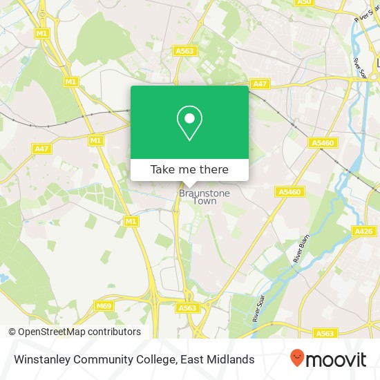 Winstanley Community College map