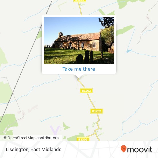 Lissington map