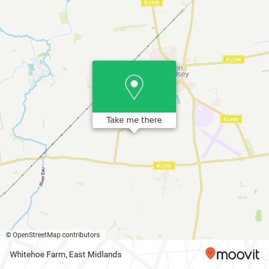 Whitehoe Farm map