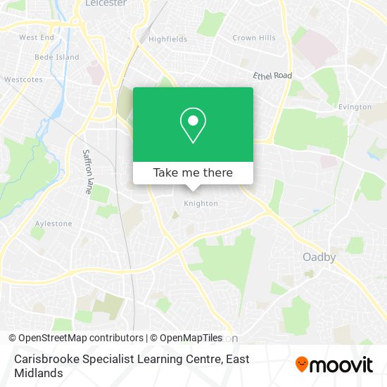 Carisbrooke Specialist Learning Centre map