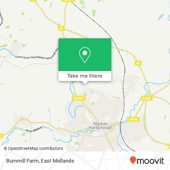 Burnmill Farm map