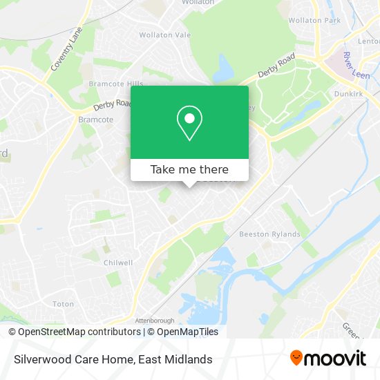 Silverwood Care Home map