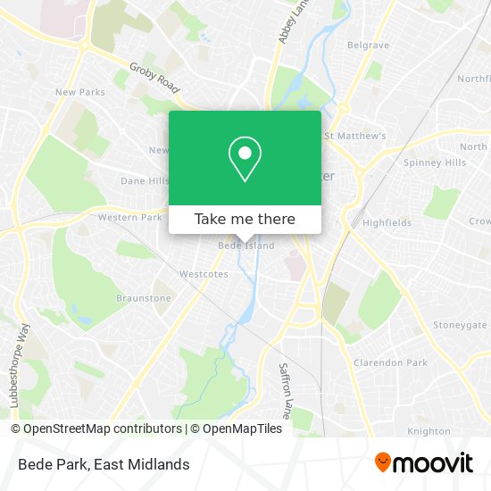 Bede Park map