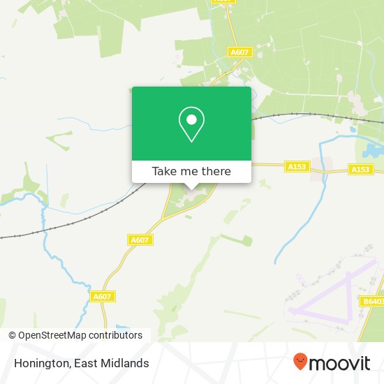 Honington map