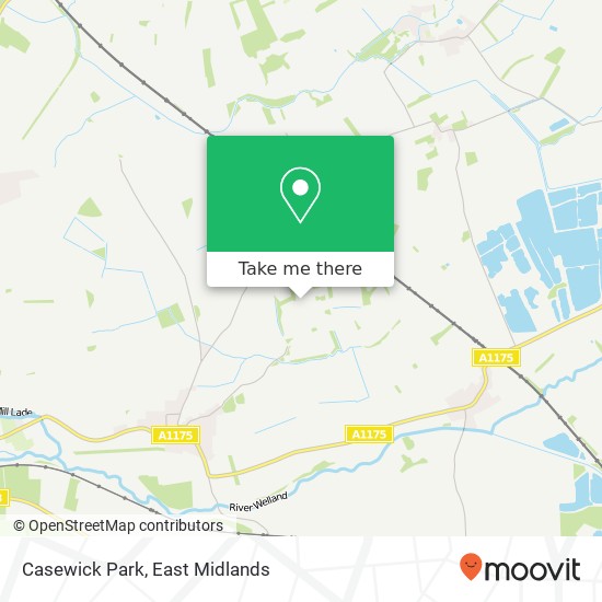 Casewick Park map