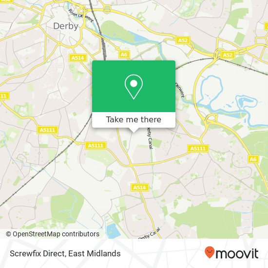 Screwfix Direct map
