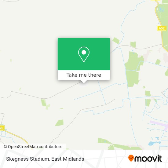 Skegness Stadium map