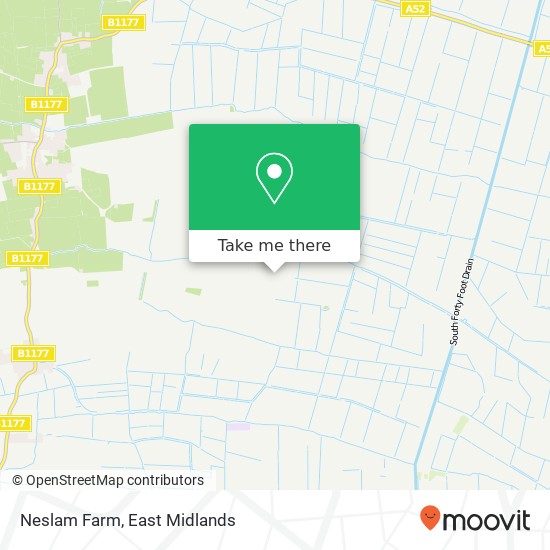 Neslam Farm map