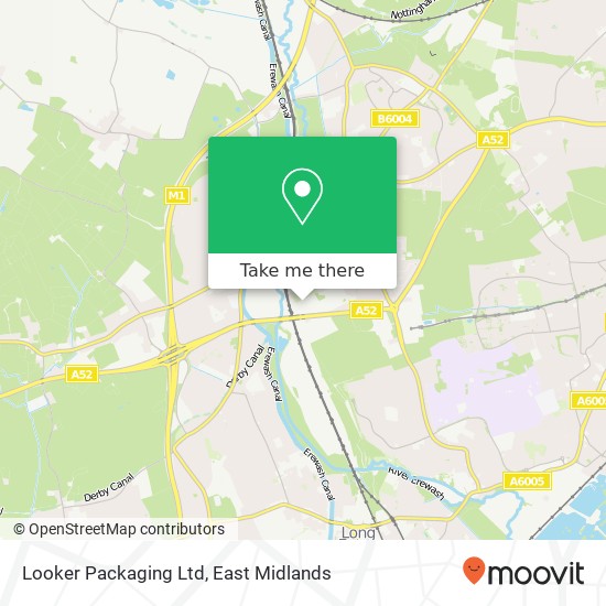 Looker Packaging Ltd map