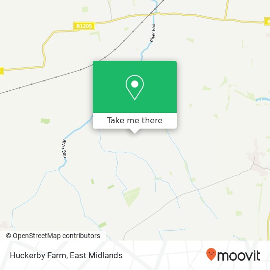 Huckerby Farm map
