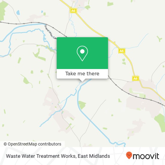 Waste Water Treatment Works map