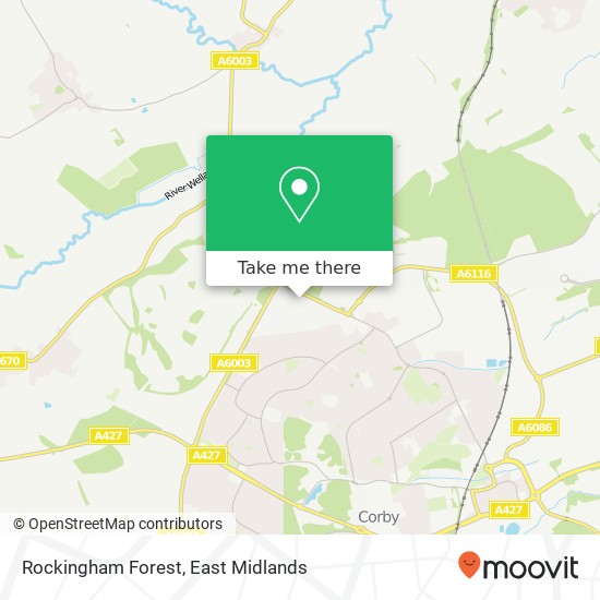 Rockingham Forest map