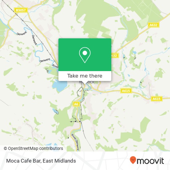 Moca Cafe Bar map