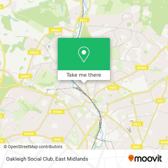 Oakleigh Social Club map