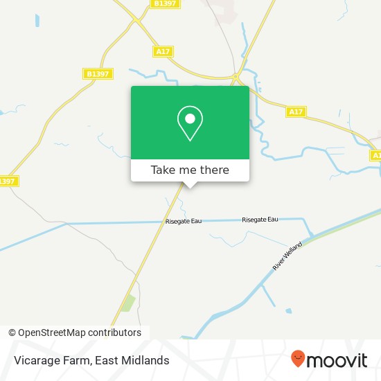 Vicarage Farm map