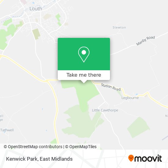 Kenwick Park map