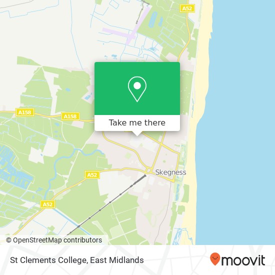 St Clements College map