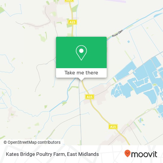 Kates Bridge Poultry Farm map