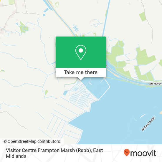 Visitor Centre Frampton Marsh (Rspb) map