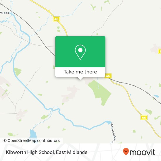 Kibworth High School map