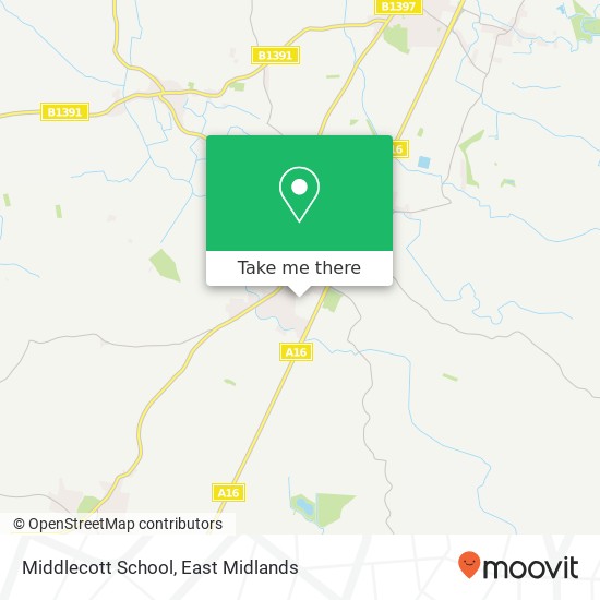 Middlecott School map