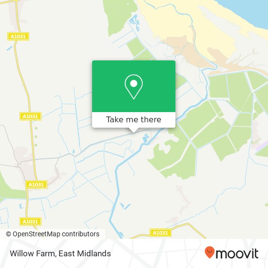 Willow Farm map