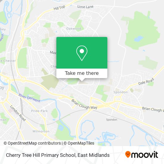Cherry Tree Hill Primary School map