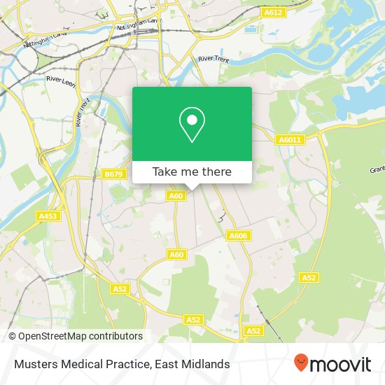 Musters Medical Practice map