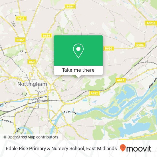 Edale Rise Primary & Nursery School map