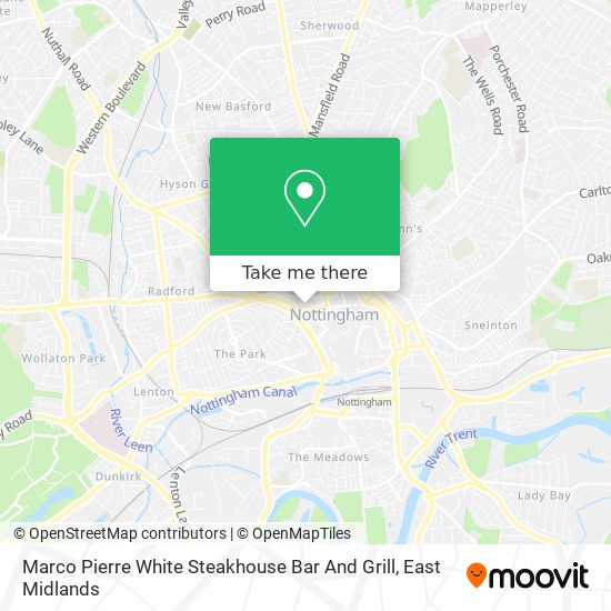 Marco Pierre White Steakhouse Bar And Grill map
