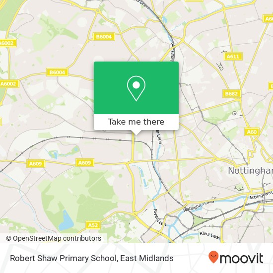 Robert Shaw Primary School map