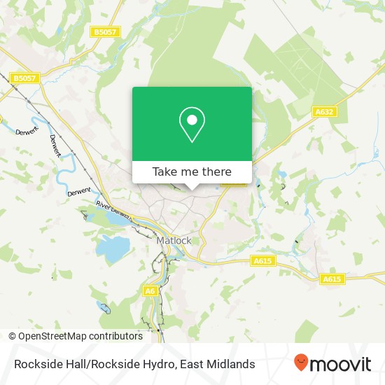 Rockside Hall/Rockside Hydro map