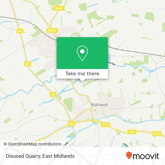 Disused Quarry map
