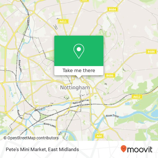 Pete's Mini Market map