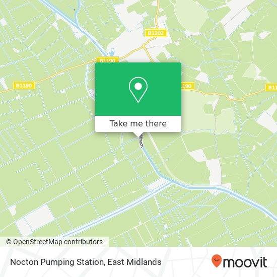 Nocton Pumping Station map