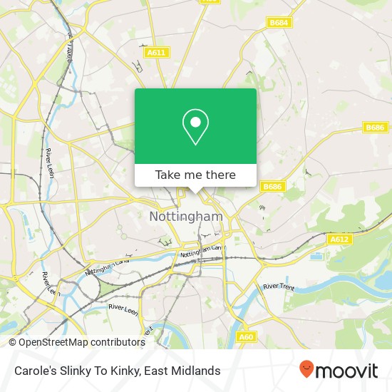 Carole's Slinky To Kinky map