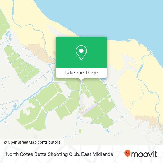 North Cotes Butts Shooting Club map