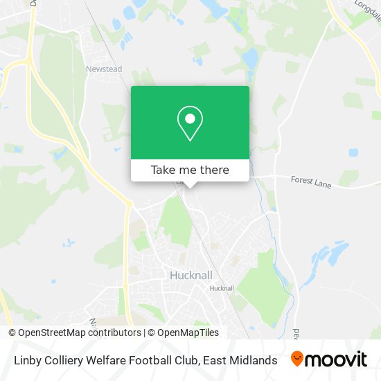 Linby Colliery Welfare Football Club map