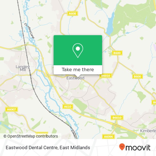 Eastwood Dental Centre map