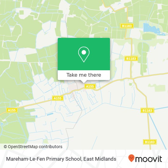Mareham-Le-Fen Primary School map