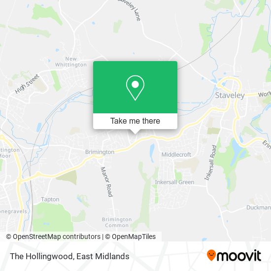 The Hollingwood map