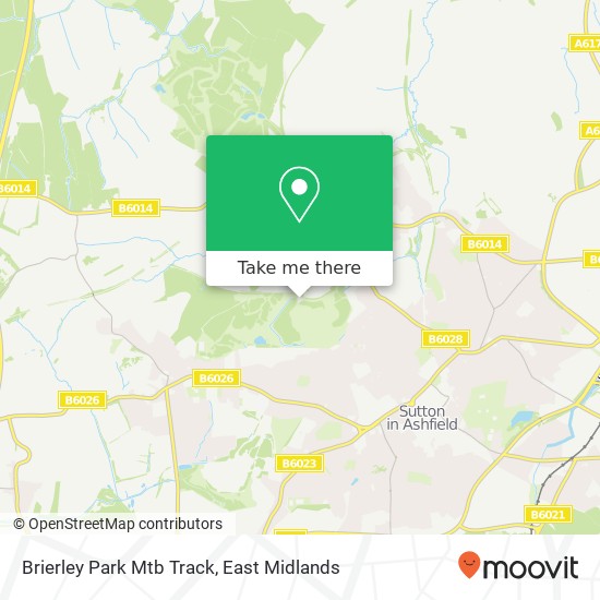 Brierley Park Mtb Track map