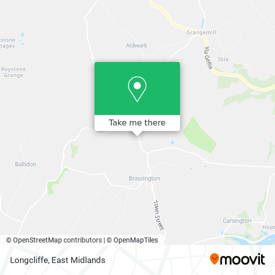 Longcliffe map